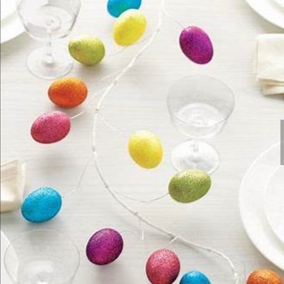 Set of Easter Egg Garland, Set of 2 Included, 1-Opened Bag, 1-Sealed New Bag - Picture 1 of 13